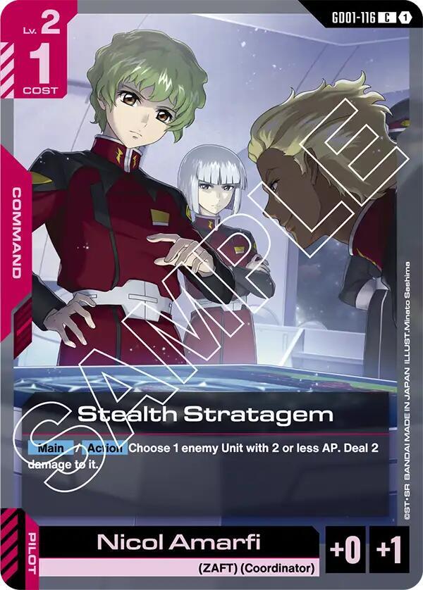 Stealth Stratagem, Newtype Rising GD01-116