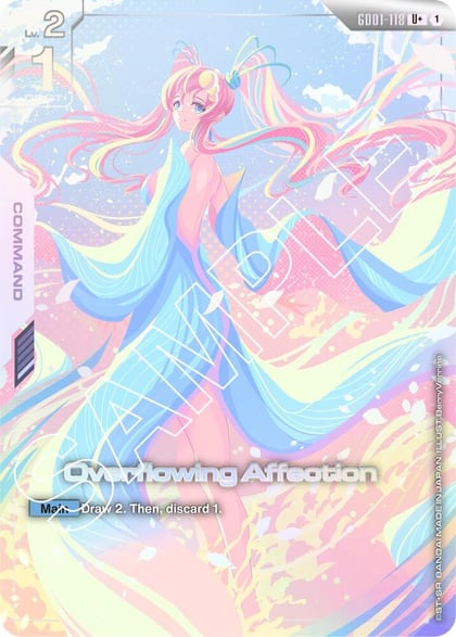 Overflowing Affection (U+), Newtype Rising GD01-118