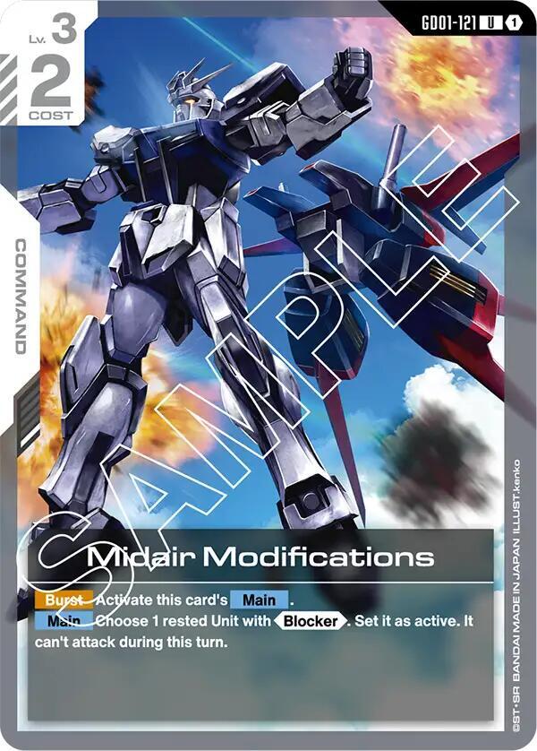 Midair Modifications, Newtype Rising GD01-121
