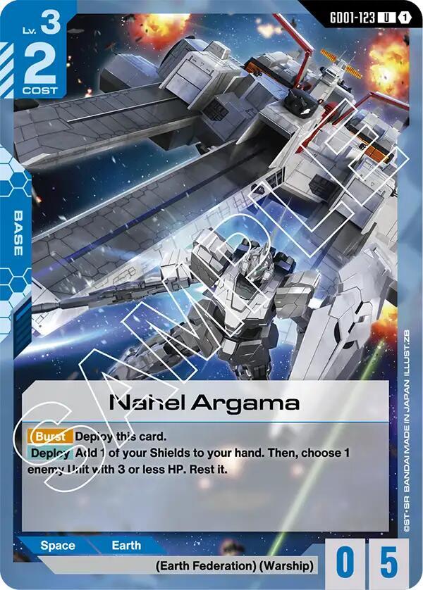 Nahel Argama, Newtype Rising GD01-123