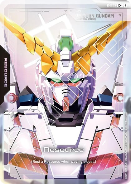 Resource (R-003) (C+), Newtype Rising R-003