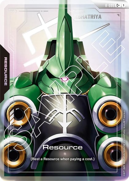 Resource (R-006) (C+), Newtype Rising R-006