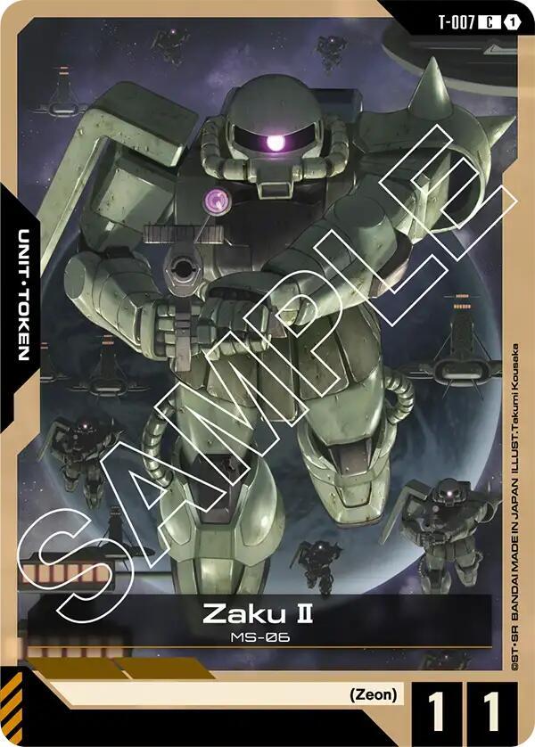 Zaku II (T-007) Token, Newtype Rising T-007