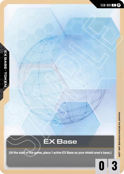 EX Base, Edition Beta EXB-001