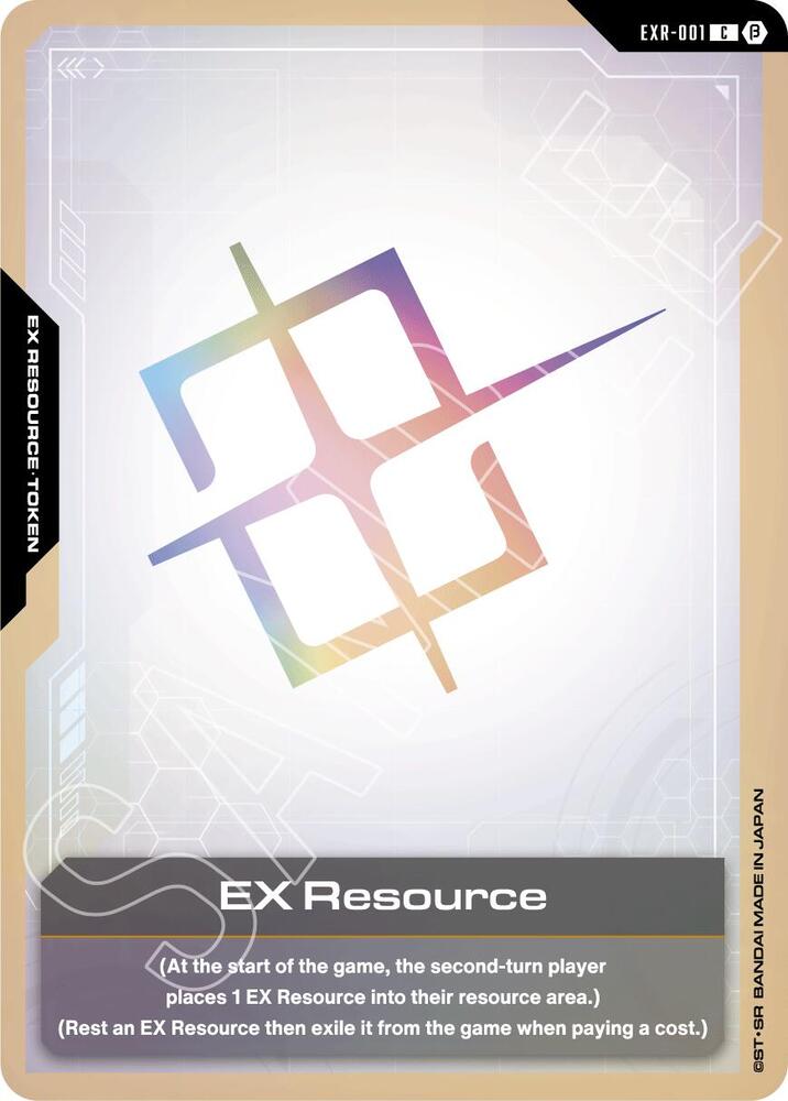 EX Resource, Edition Beta EXR-001