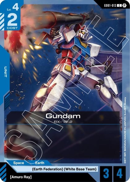Gundam (GD01-013), Edition Beta GD01-013