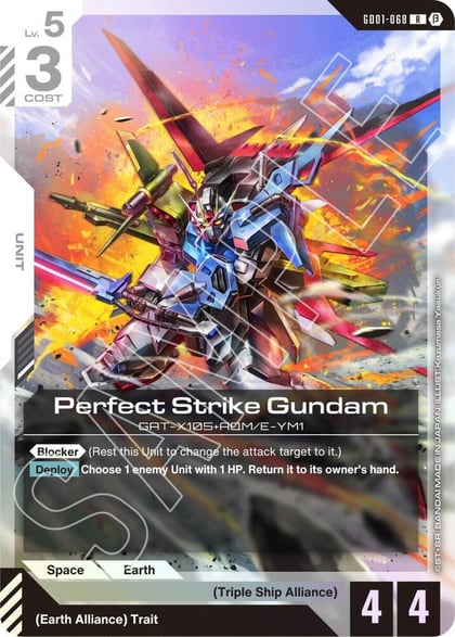 Perfect Strike Gundam, Edition Beta GD01-068