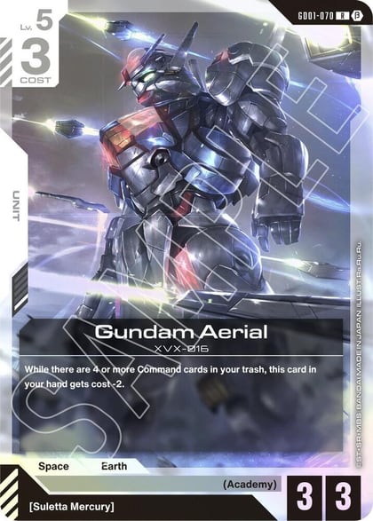 Gundam Aerial, Edition Beta GD01-070