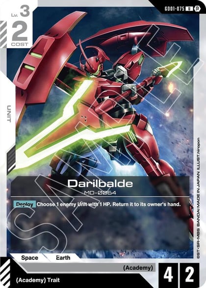 Darilbalde, Edition Beta GD01-075