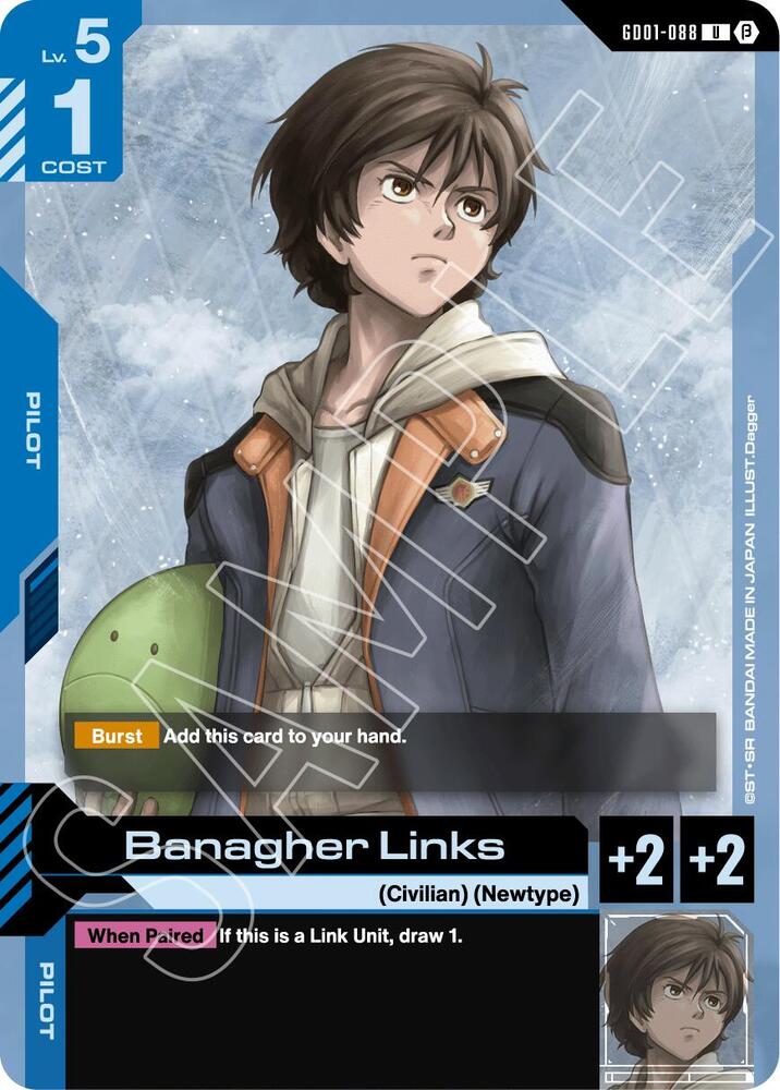 Banagher Links, Edition Beta GD01-088