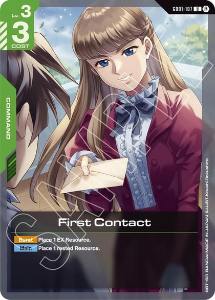 First Contact, Edition Beta GD01-107
