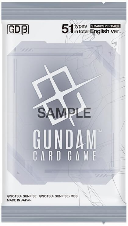 Gundam Card Game Edition Beta Pack, Edition Beta P617437