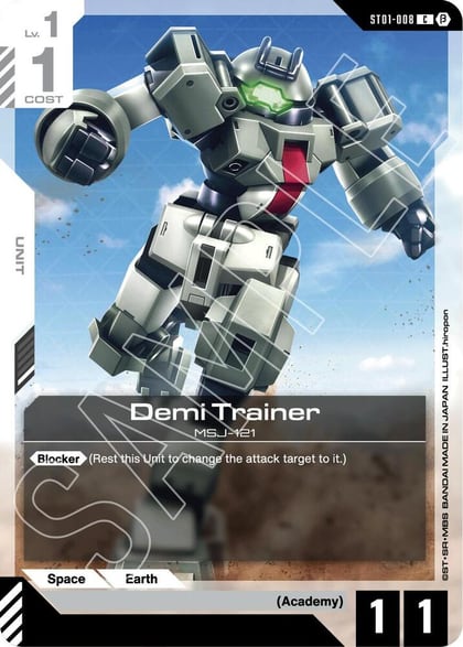 Demi Trainer, Edition Beta ST01-008