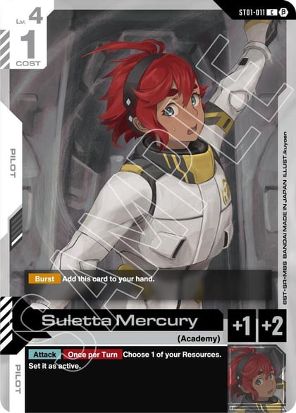 Suletta Mercury, Edition Beta ST01-011