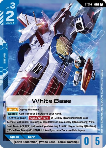 White Base, Edition Beta ST01-015
