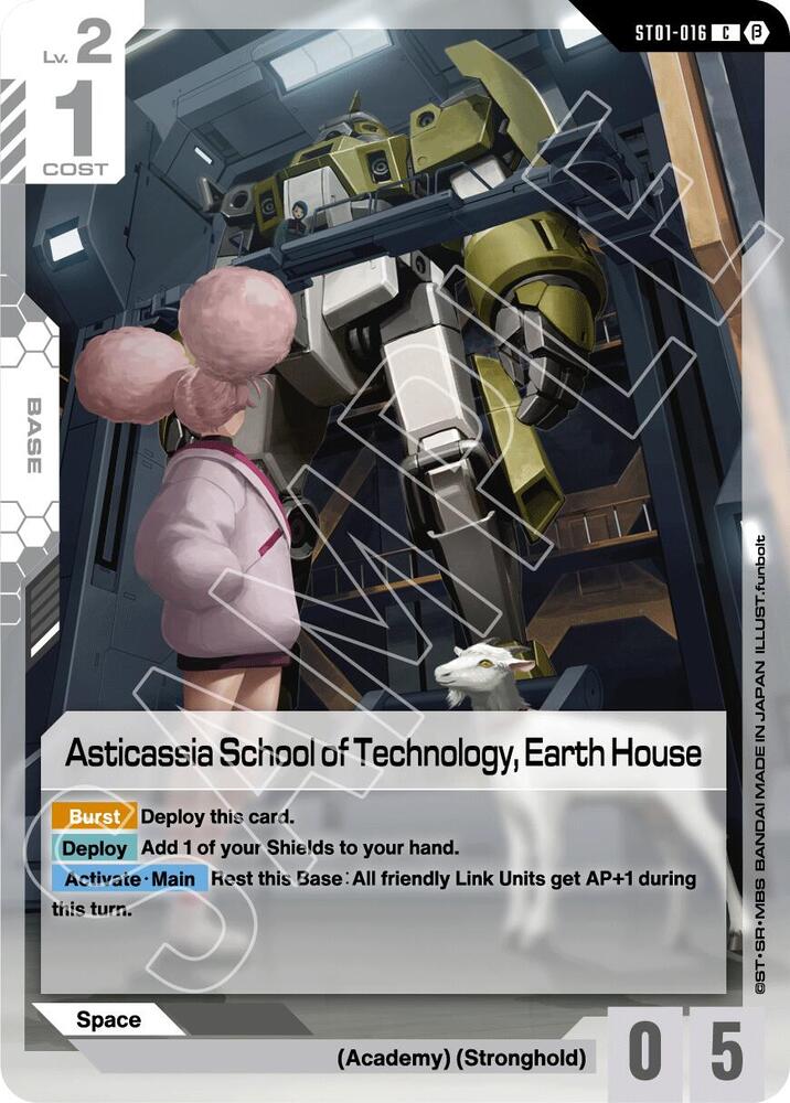 Asticassia School of Technology, Earth House, Edition Beta ST01-016