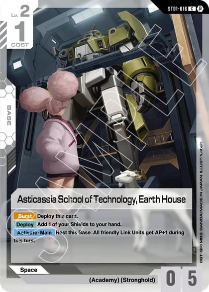 Asticassia School of Technology, Earth House, Edition Beta ST01-016