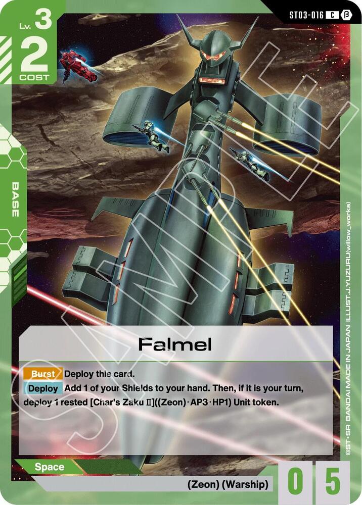 Falmel, Edition Beta ST03-016