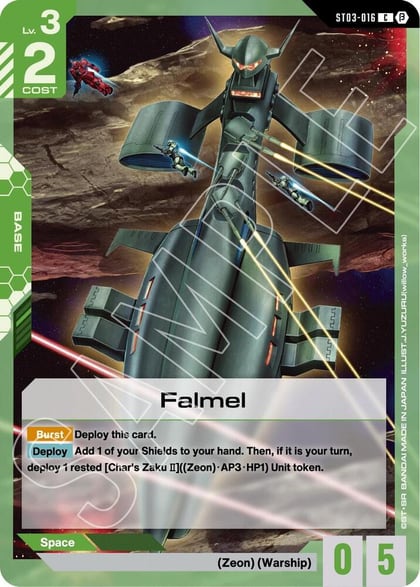 Falmel, Edition Beta ST03-016