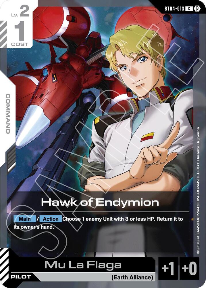 Hawk of Endymion, Edition Beta ST04-013