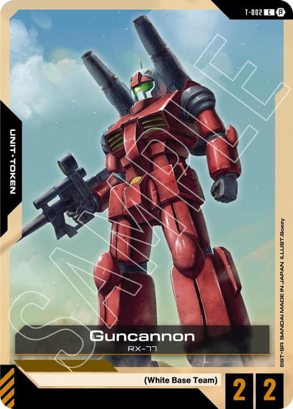 Guncannon (Token), Edition Beta T-002