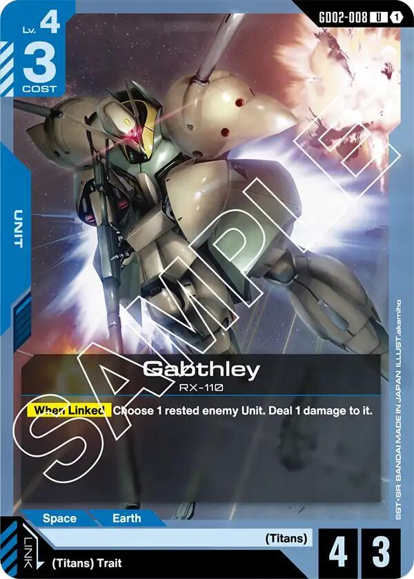 Gabthley, Dual Impact GD02-008
