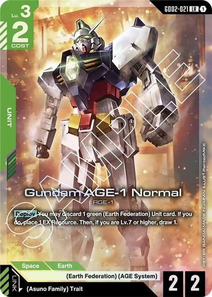 Gundam AGE-1 Normal, Dual Impact GD02-021