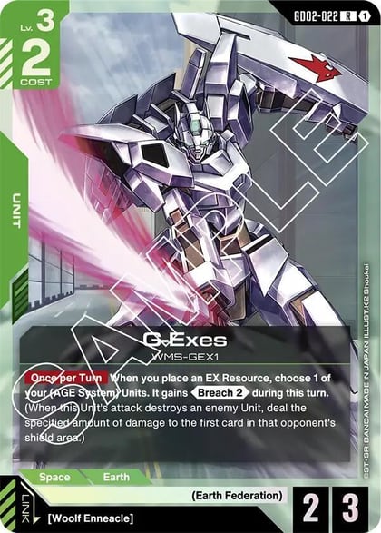 G-Exes, Dual Impact GD02-022