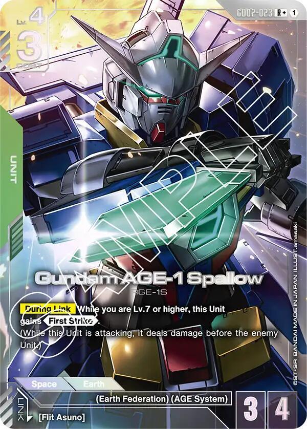 Gundam AGE-1 Spallow (R+), Dual Impact GD02-023