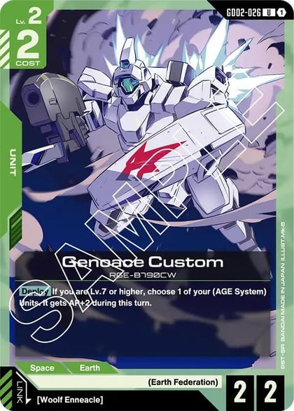 Genoace Custom, Dual Impact GD02-026