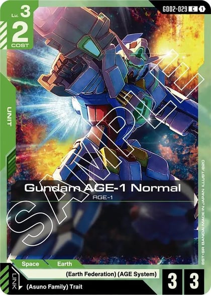 Gundam AGE-1 Normal (GD02-029), Dual Impact GD02-029