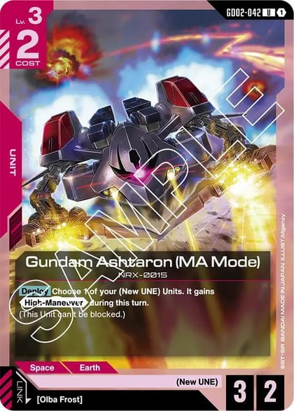 Gundam Ashtaron (MA Mode), Dual Impact GD02-042