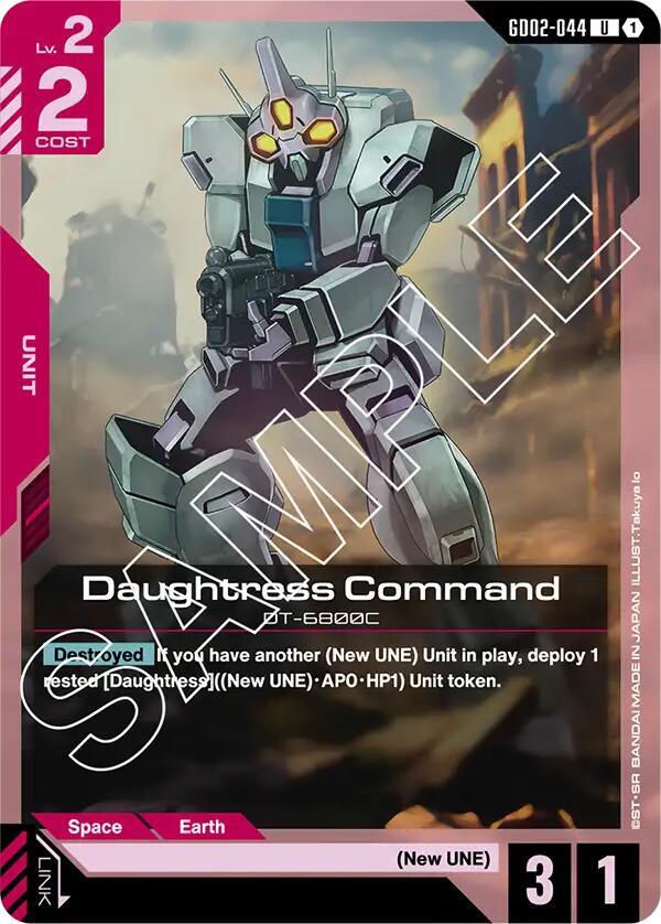 Daughtress Command, Dual Impact GD02-044