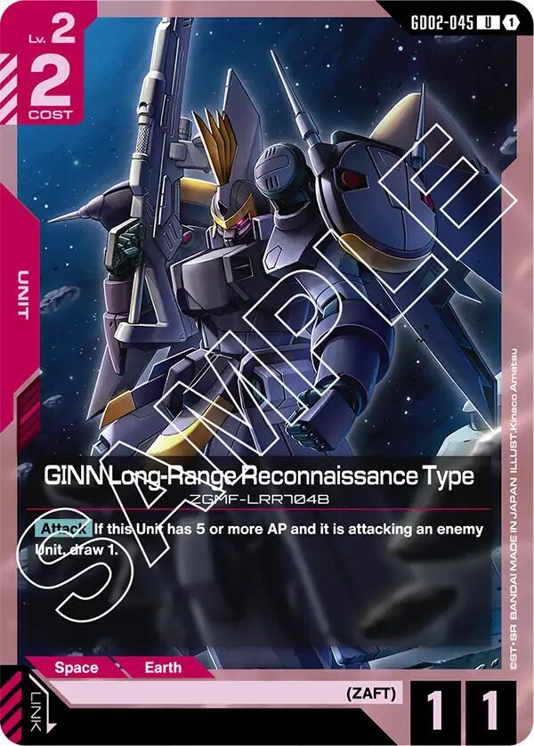 GINN Long-Range Reconnaissance Type, Dual Impact GD02-045