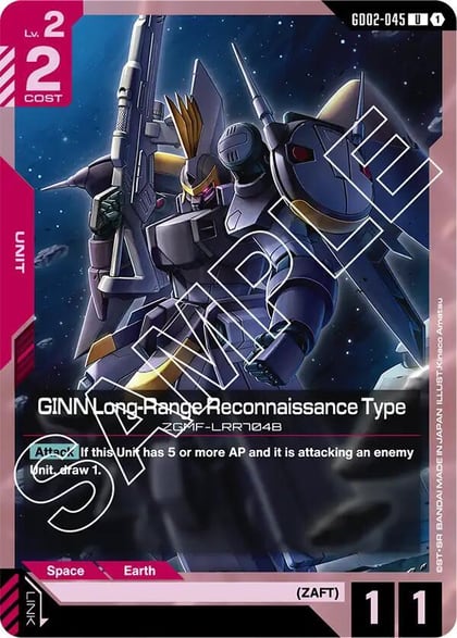 GINN Long-Range Reconnaissance Type, Dual Impact GD02-045
