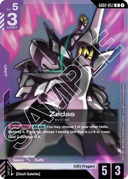 Zedas, Dual Impact GD02-057