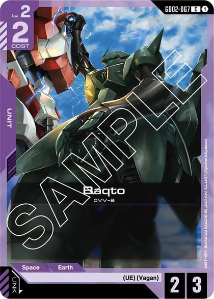 Baqto, Dual Impact GD02-067