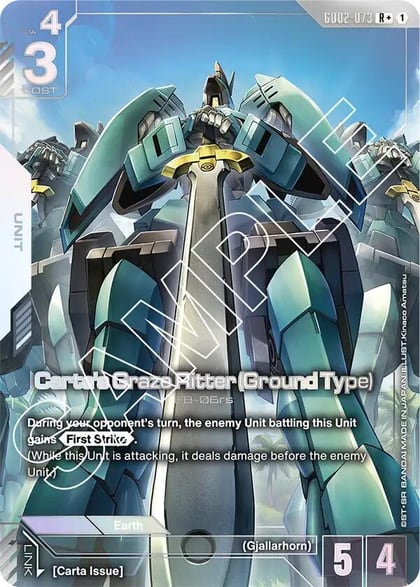 Carta's Graze Ritter (Ground Type) (R+), Dual Impact GD02-073