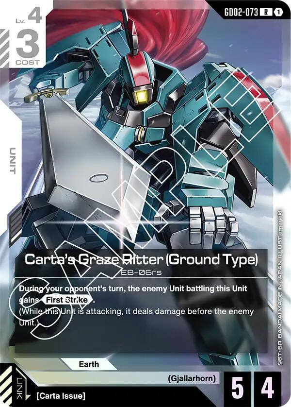 Carta's Graze Ritter (Ground Type), Dual Impact GD02-073