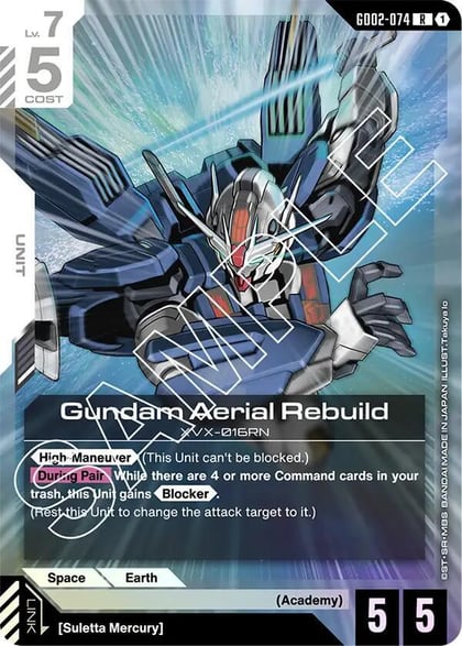 Gundam Aerial Rebuild, Dual Impact GD02-074