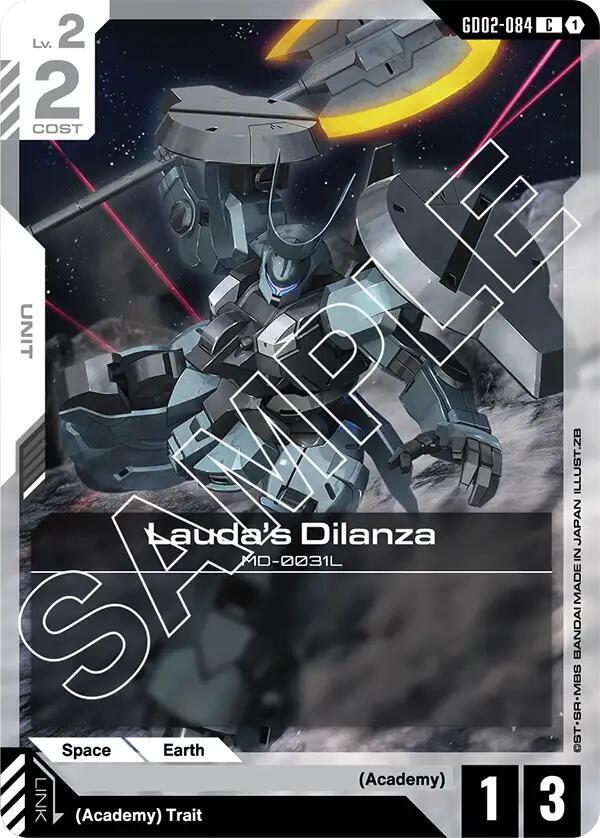 Lauda's Dilanza, Dual Impact GD02-084