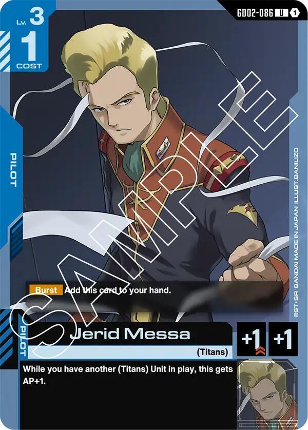Jerid Messa, Dual Impact GD02-086