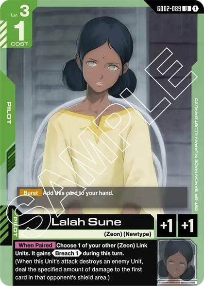 Lalah Sune, Dual Impact GD02-089