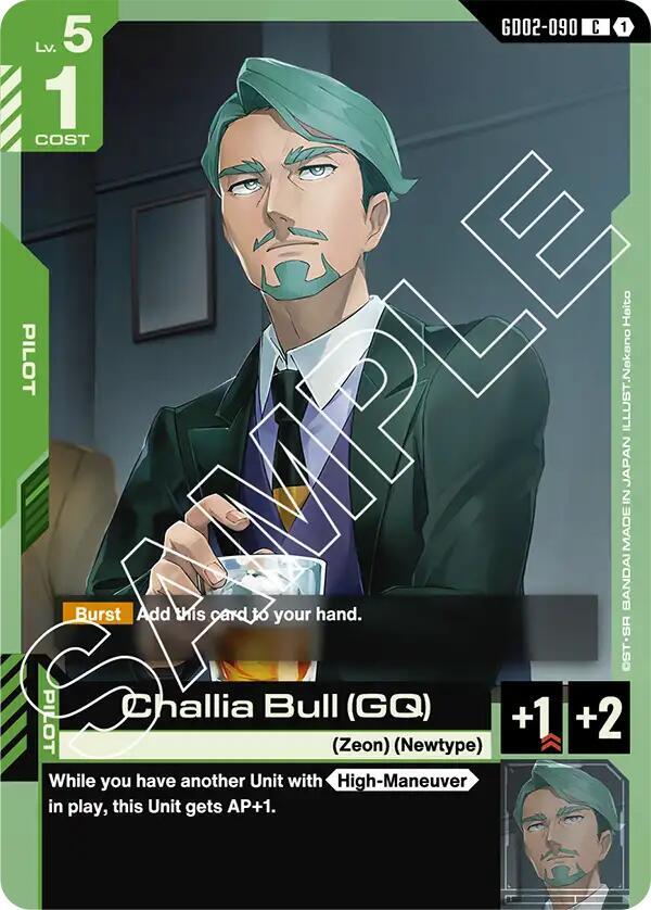 Challia Bull (GQ), Dual Impact GD02-090