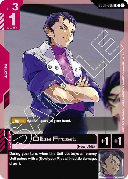 Olba Frost, Dual Impact GD02-093