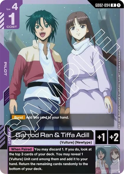 Garrod Ran & Tiffa Adill, Dual Impact GD02-094