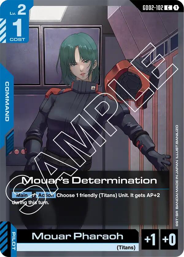 Mouar's Determination, Dual Impact GD02-102