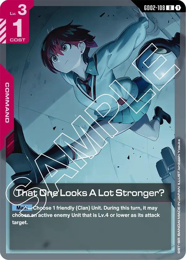 That One Looks A Lot Stronger?, Dual Impact GD02-108