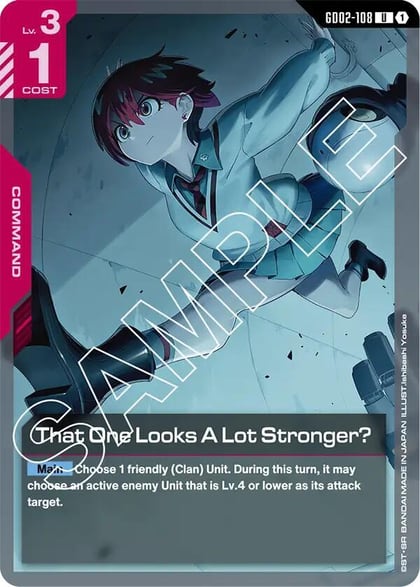 That One Looks A Lot Stronger?, Dual Impact GD02-108