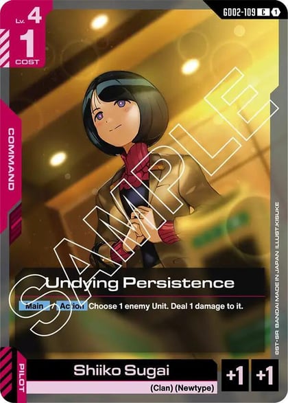 Undying Persistence, Dual Impact GD02-109